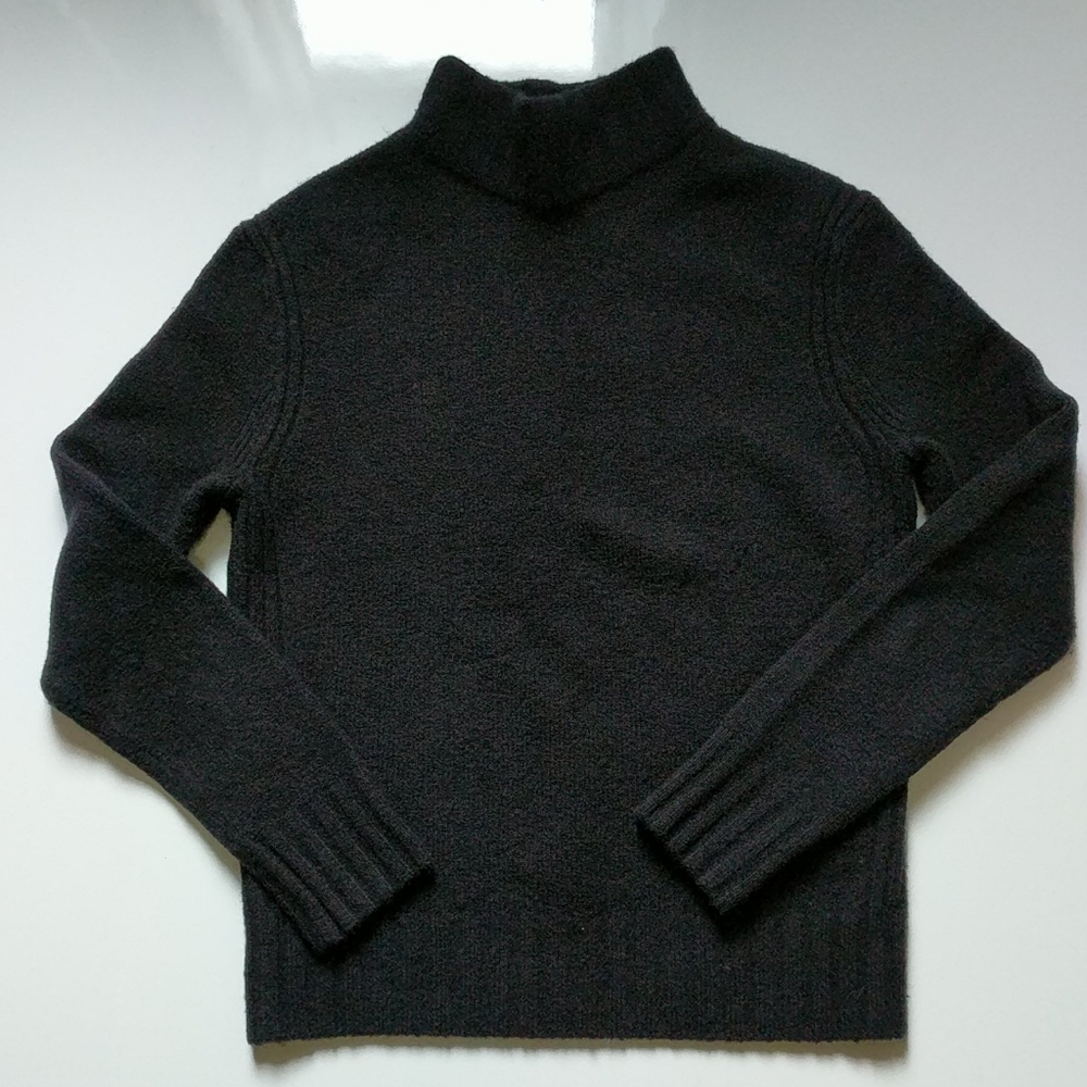 J.Crew Mock Neck sweater in supersoft yarn S